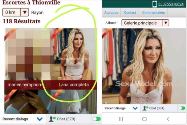 Antônia Fontenelle tem foto usada em site de garotas de programa