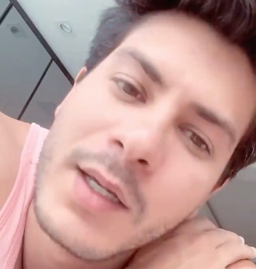 Em vídeo, Arthur Aguiar diz que ama Mayra Cardi e vai 'lutar' por família