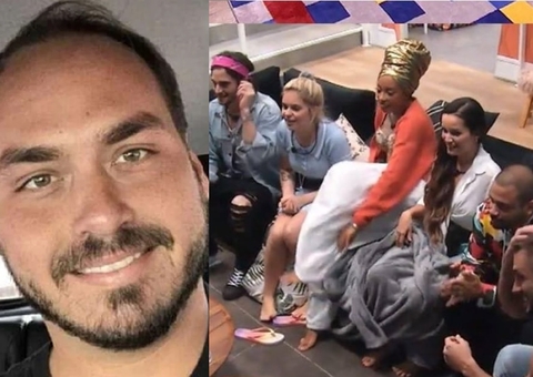 Carlos Bolsonaro confunde ‘imunização’ do BBB21 com vacina para Covid-19