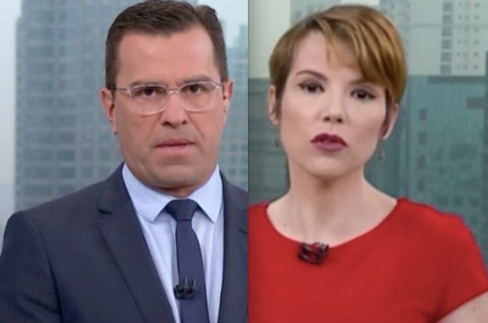 Jornalistas da Globo aparecem 'emburrados' após bronca de chefe 