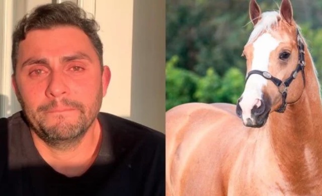 Mano Walter chora ao anunciar morte de seu cavalo Show Steel; Vídeo