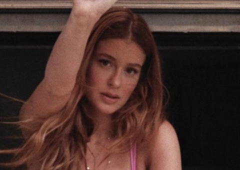 Marina Ruy Barbosa surge sarada de lingerie em ensaio quente