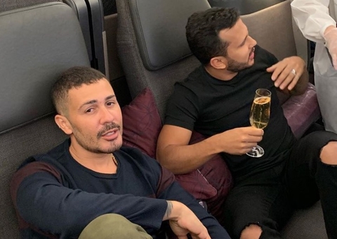 Avião com Carlinhos Maia é atingido por raio durante volta ao Brasil