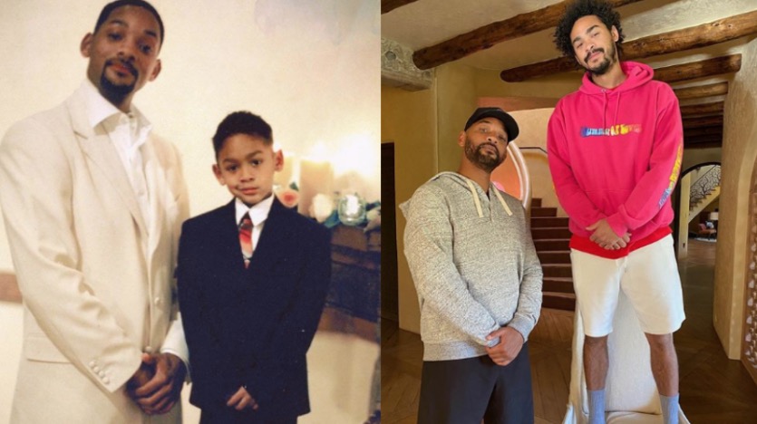 Will Smith reproduz foto e tira sarro ao parabenizar o filho, Trey Smith