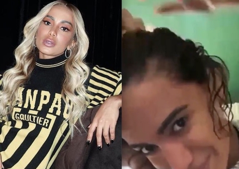 Em vídeo, Anitta prova que não raspou o cabelo e mostra até o dedo do meio