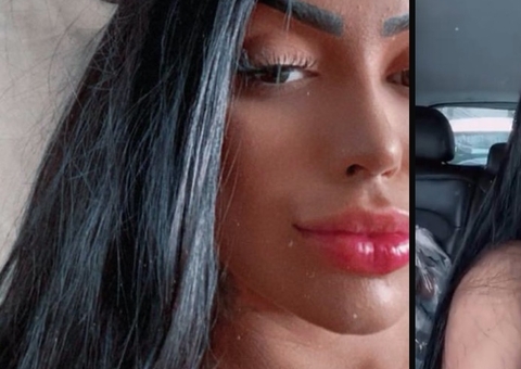 Com calor, MC Mirella tira a blusa e faz topless no trânsito; vídeo 