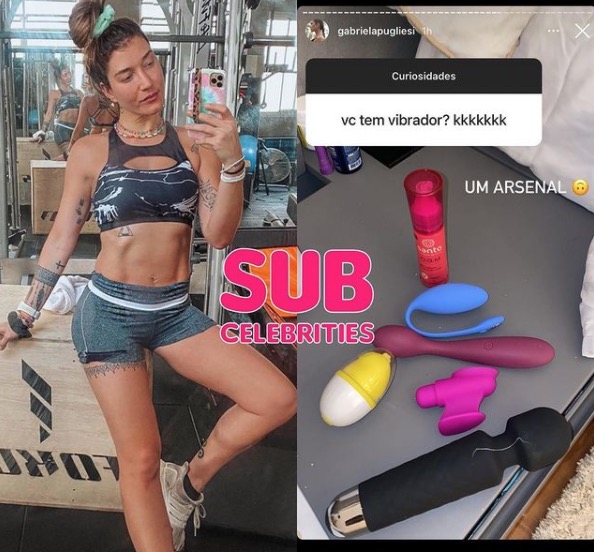Gabriela Pugliesi mostra coleção de vibradores: 'O melhor da vida'
