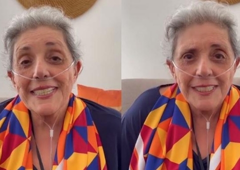 Leda Nagle recebe alta de internação por Covid-19