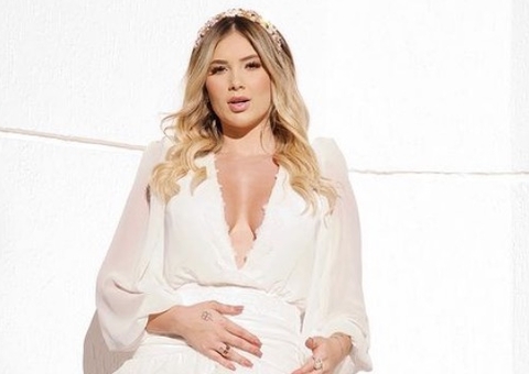 Chá revelação de Virginia e Zé Felipe tem início com superprodução