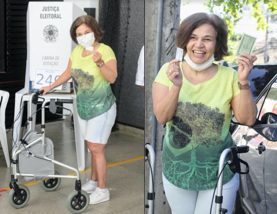 Claudia Rodrigues, Glória Pires, Fátima Bernardes e mais votam no Rio