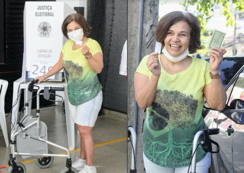 Claudia Rodrigues, Glória Pires, Fátima Bernardes e mais votam no Rio