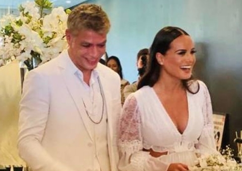 Recém-casado, Fábio Assunção anuncia que vai ser pai novamente