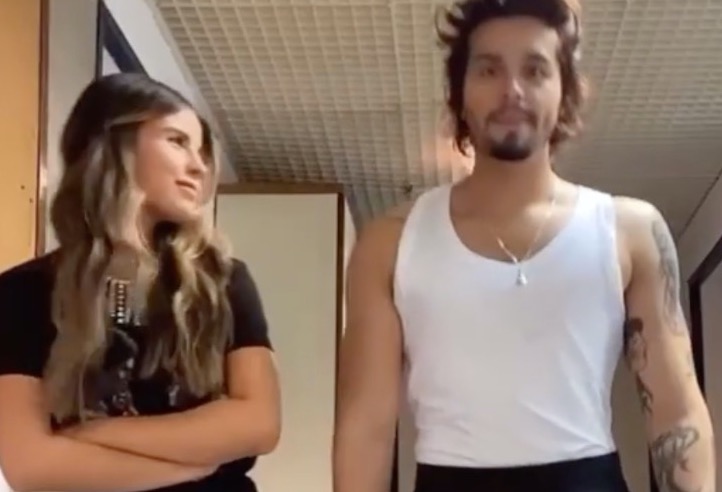Luan Santana e Giulia Be postam desafio juntos e fãs apontam romance