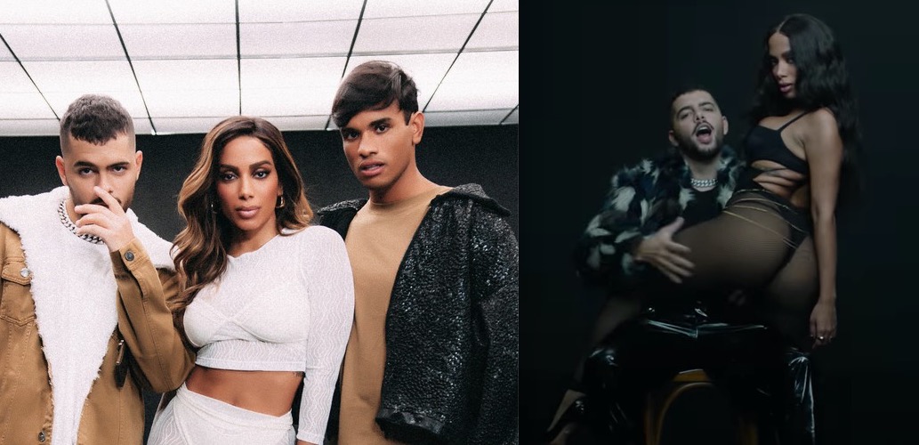 Anitta dá surra de bunda em clipe picante com Pedro Sampaio e Luan; Assista