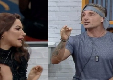 Raissa e Juliano protagonizam barraco em lavação de roupa suja em A Fazenda