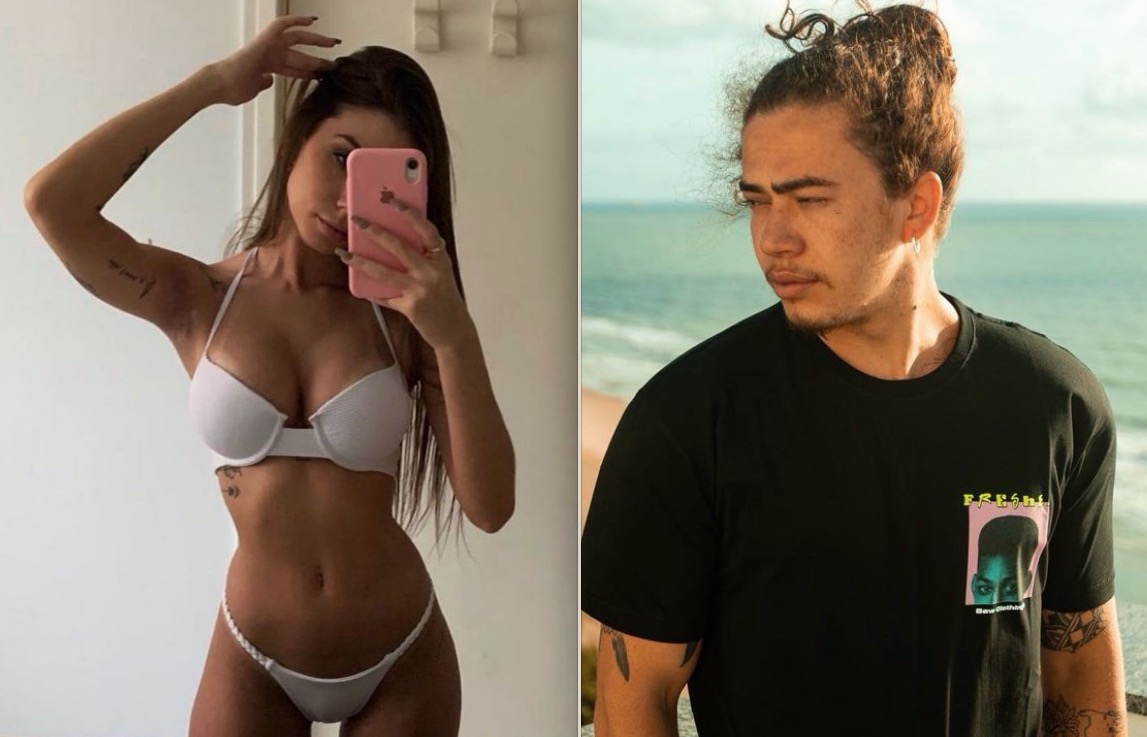 Namorada de Whindersson posa de biquíni e humorista baba: 'minha'