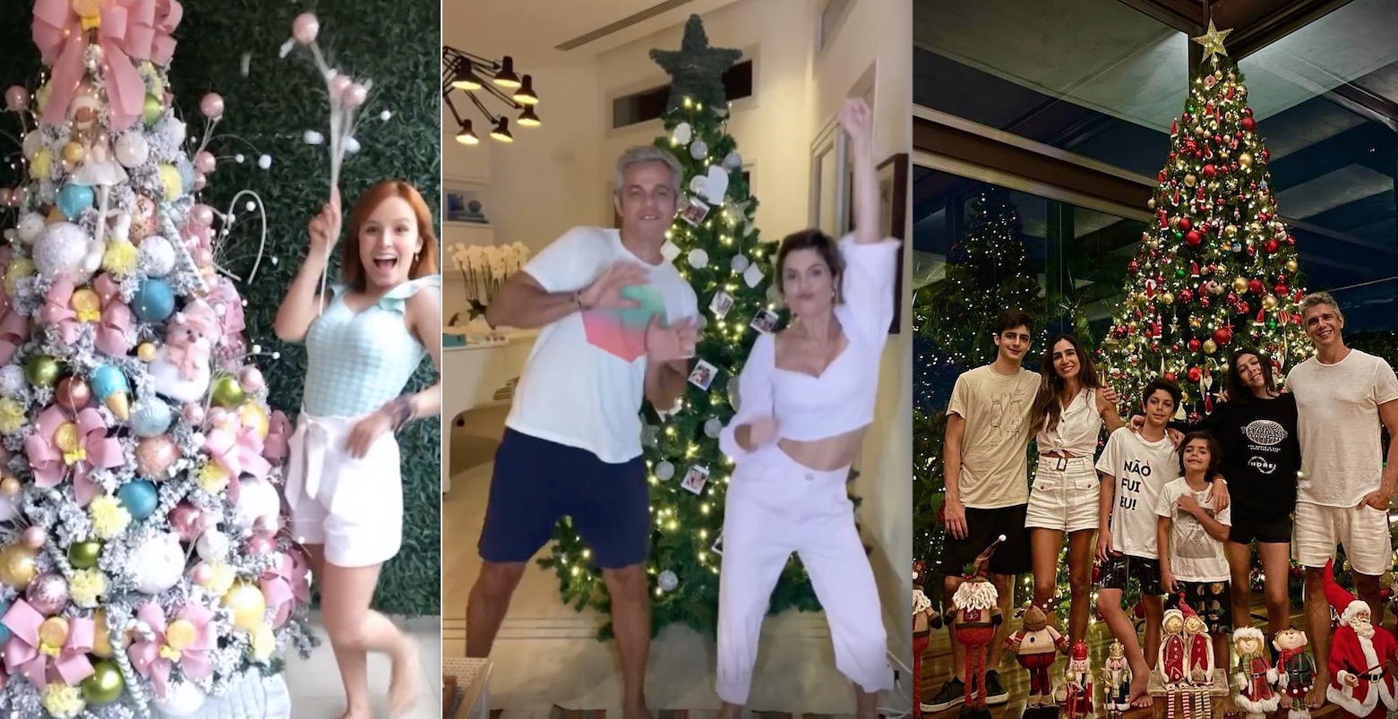 Confira as árvores de Natal dos famosos em 2020 