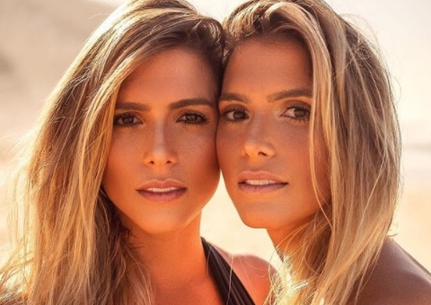 Bia Feres anuncia gravidez com vídeo divertido ao lado da irmã Branca