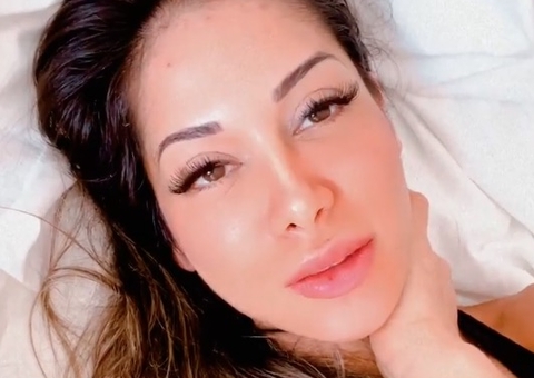 Mayra Cardi testa positivo para Covid e desabafa: 'passei muito mal'  