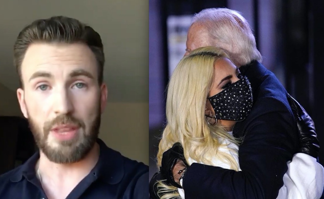 Chris Evans e mais celebridades reagem à derrota de Donald Trump