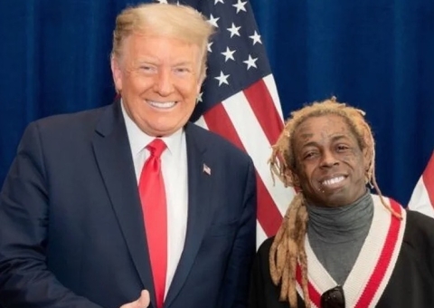 Modelo termina namoro com rapper Lil Wayne após ele declarar apoio a Donald Trump