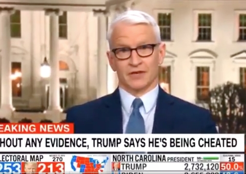 Apresentador da CNN pede desculpas após chamar Trump de 'tartaruga obesa'