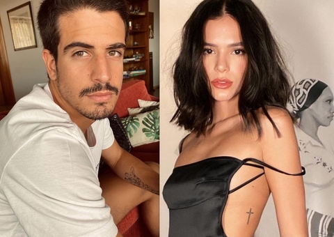Bruna Marquezine e Enzo Celulari surgem aos beijos em Noronha
