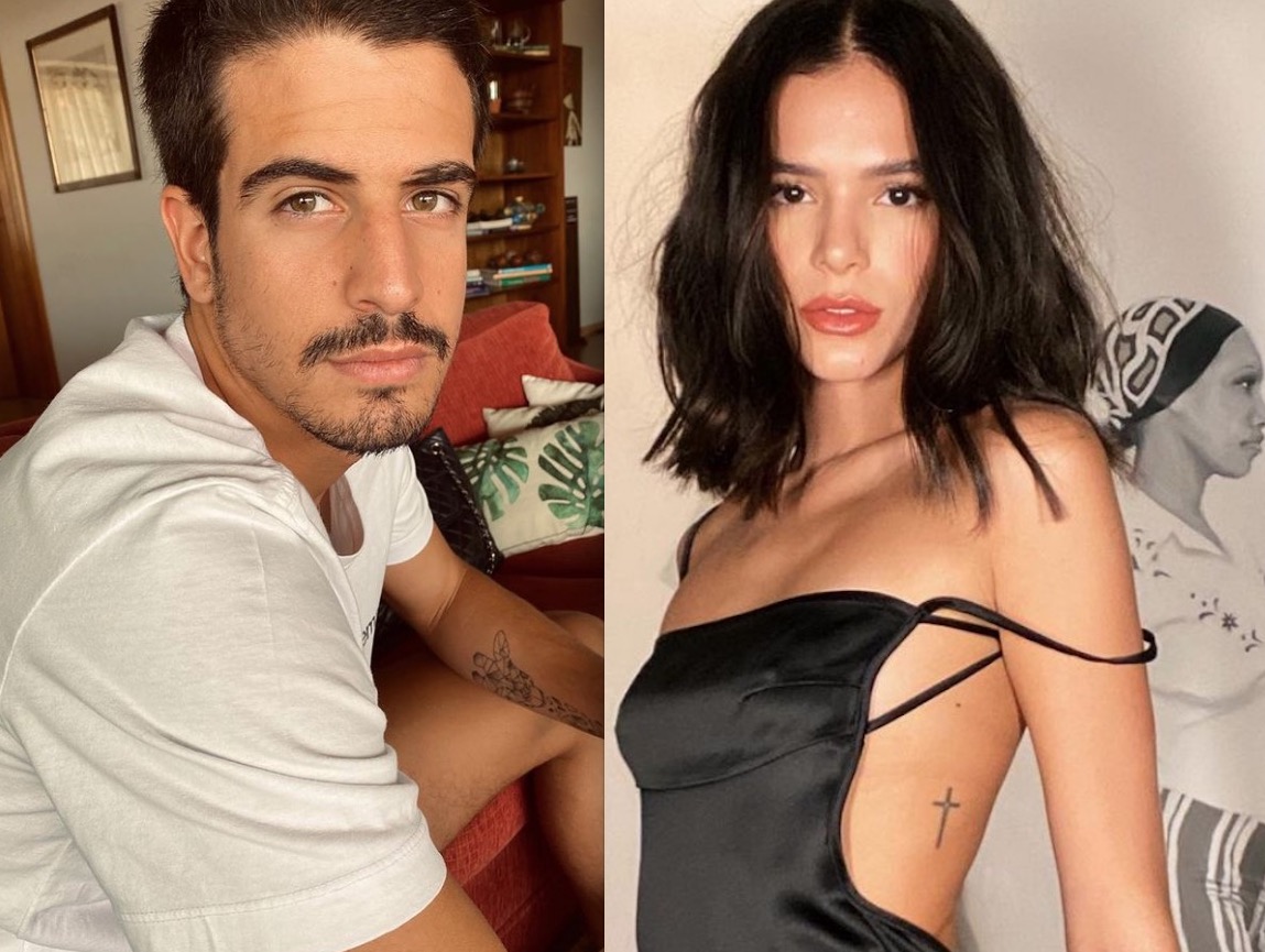 Bruna Marquezine e Enzo Celulari surgem aos beijos em Noronha