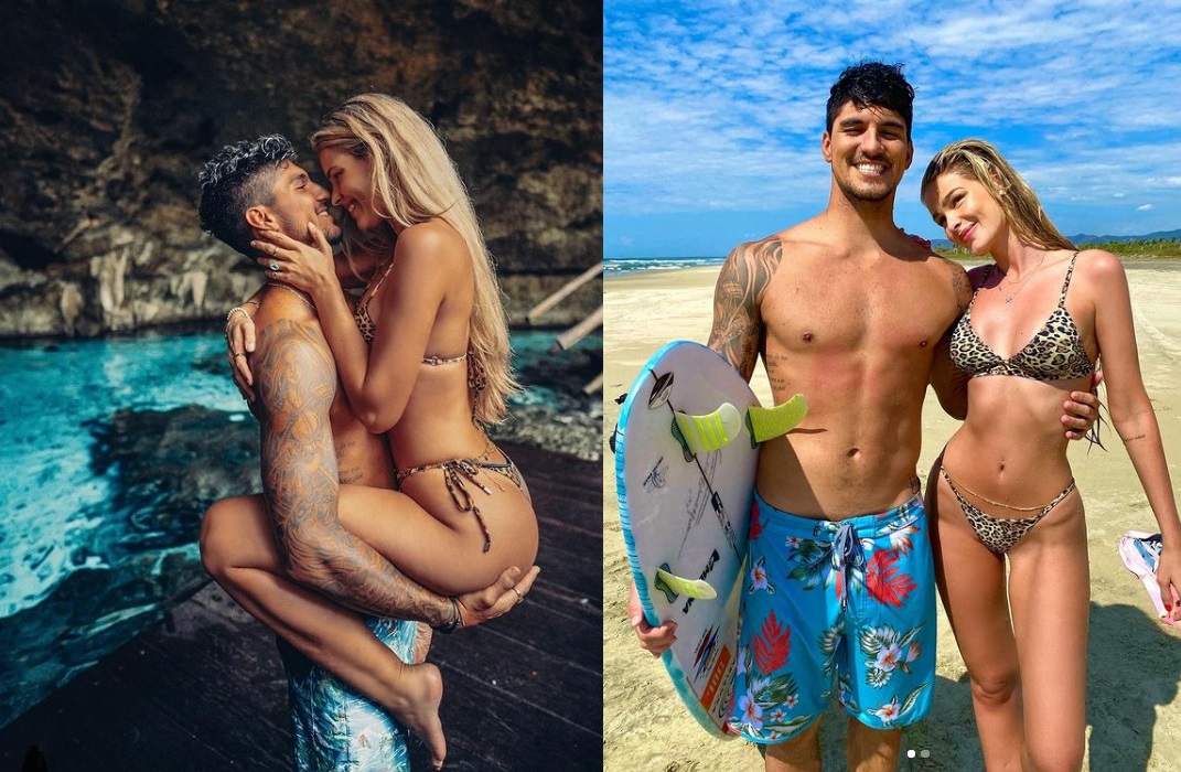 Gabriel Medina e Yasmin Brunet se casam no Havaí 