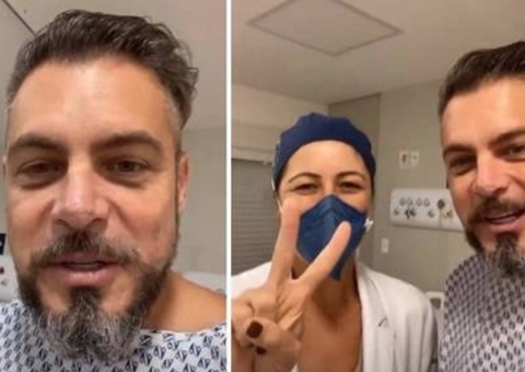 Luigi Baricelli faz cirurgia cinco dias após esposa se operar de câncer