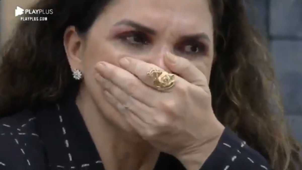 A Fazenda: Luiza Ambiel chora ao relatar ofensa de Juliano Ceglia em ofurô