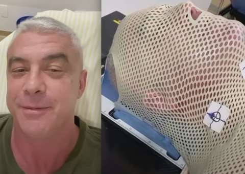 Marido de Ana Hickmann mostra rotina de luta contra câncer no pescoço