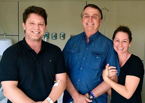 Mário Frias recebe visita de Bolsonaro após princípio de infarto