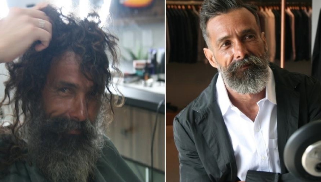 Família reconhece morador de rua que mudou visual; ele era dado como morto