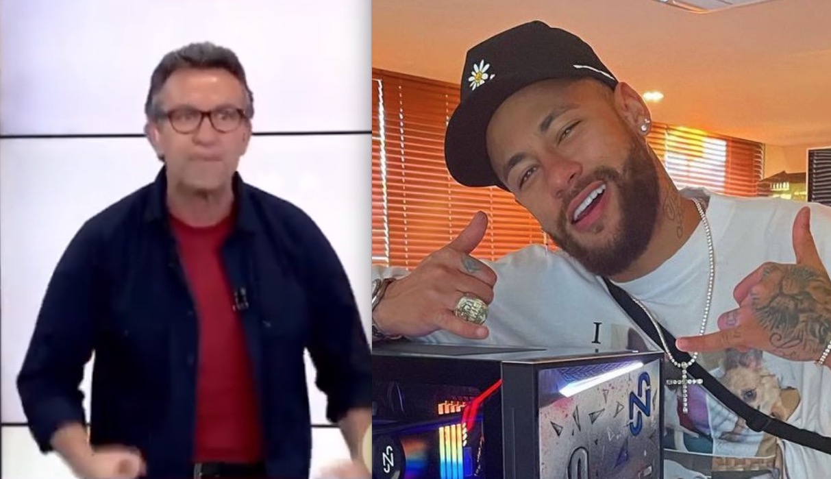 Neto fica ‘pistola' ao vivo e critica festa de Neymar: ‘babaca’