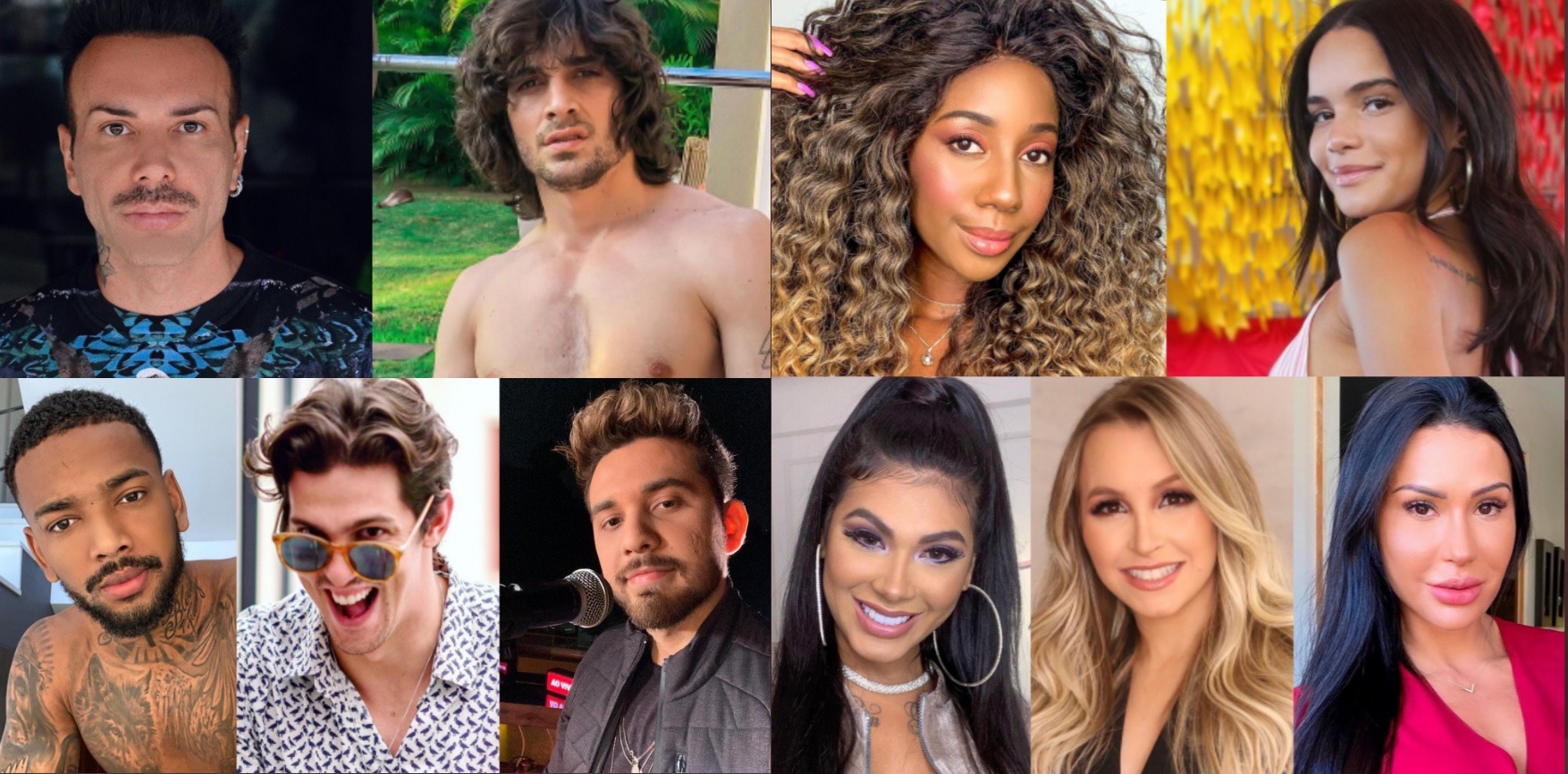 Veja a lista dos possíveis participantes famosos do BBB21