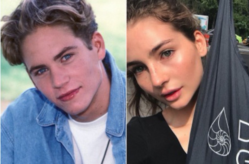 Filha de Paul Walker choca fãs por semelhança com ator 