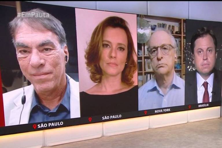 Comentaristas da GloboNews trocam farpas durante debate sobre aglomerações