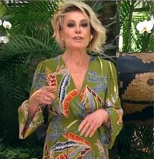 Ana Maria Braga rebate Bolsonaro: 'país de guerreiros'