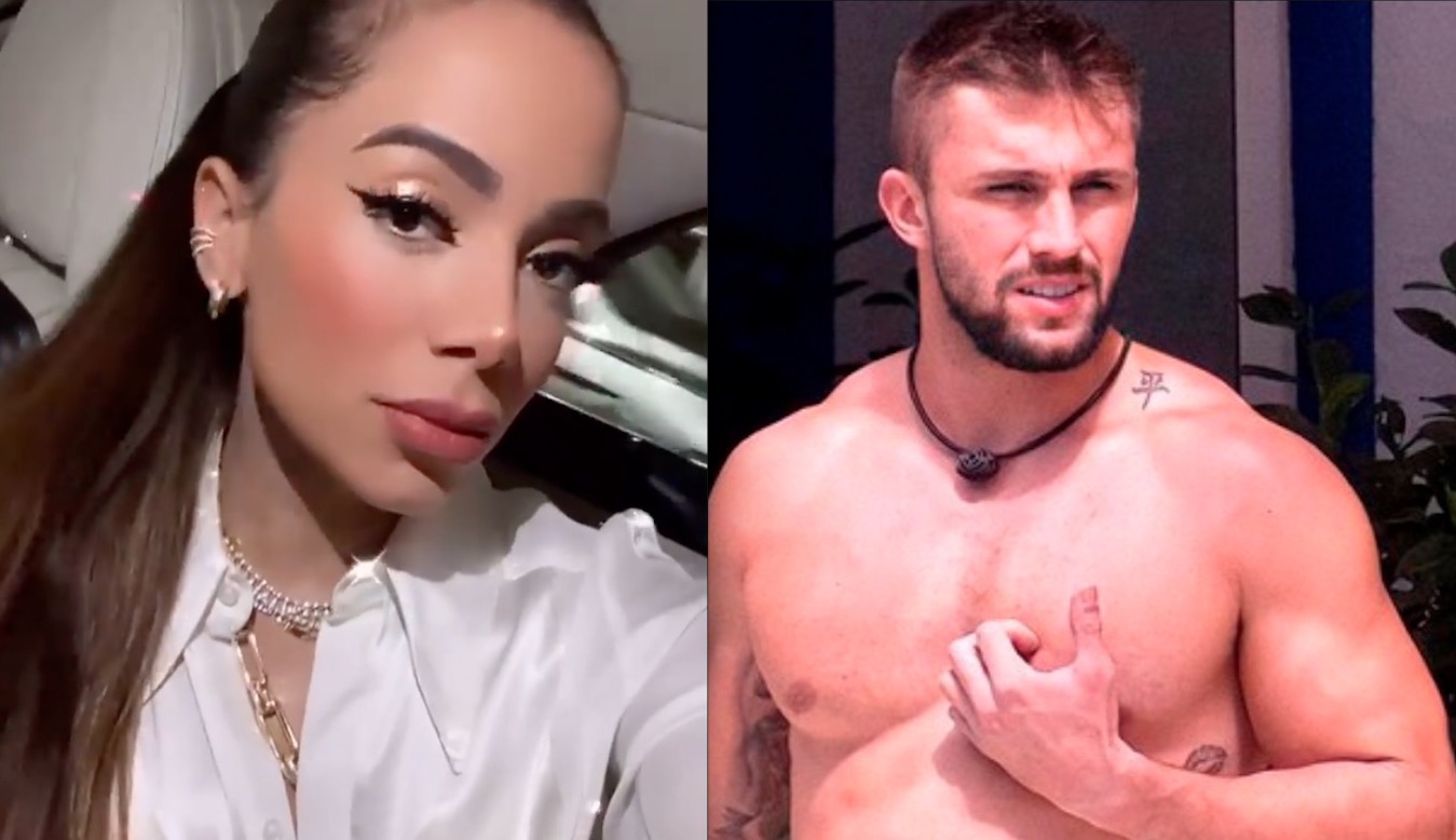 Anitta revela vontade de dar uns pegas em Arthur do BBB21: Me manda uma DM