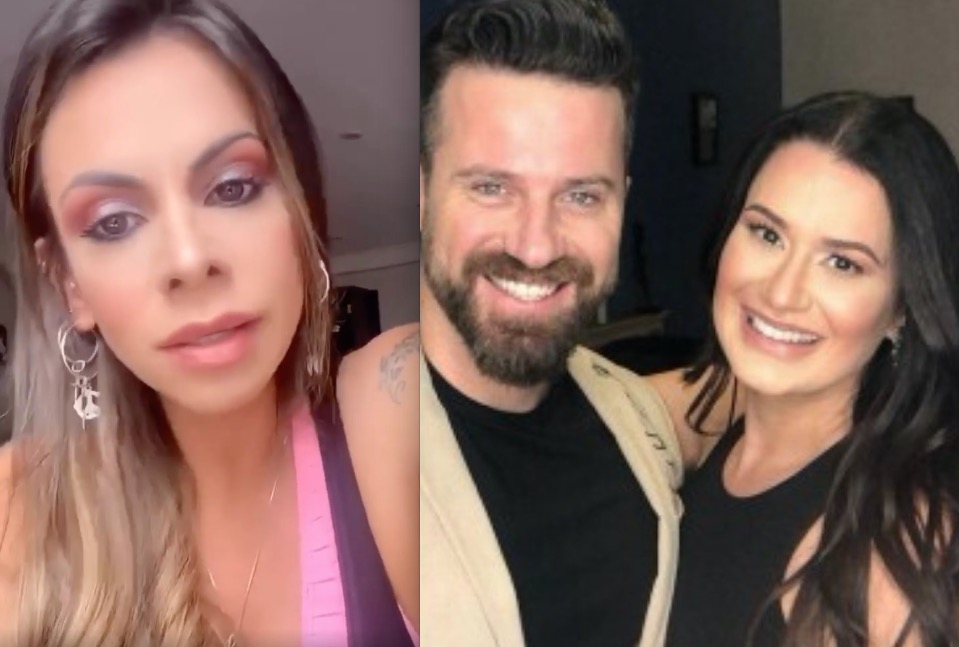 Grávida, atual de Marlon rebate acusações de ex: 'a gente se apaixonou'