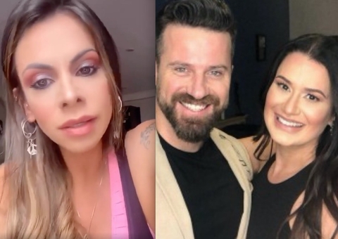 Grávida, atual de Marlon rebate acusações de ex: 'a gente se apaixonou'