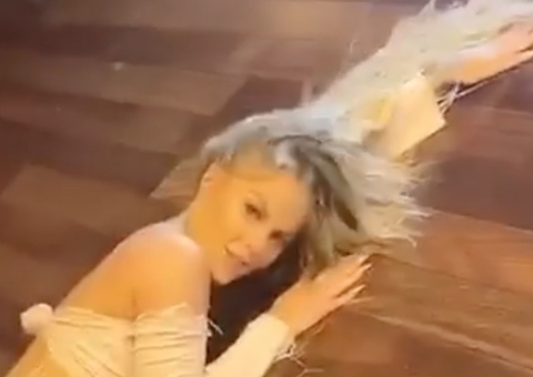 Vídeo: Luísa Sonza 'esfrega' bumbum gigantesco ao dançar Cardi B