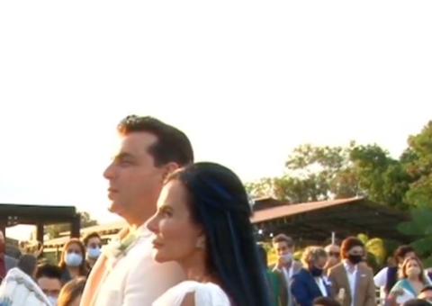 Vídeo completo! Assista ao casamento de Gretchen em Belém do Pará