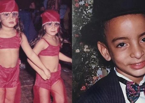 Dia das Crianças: famosos postam foto da infância e encantam seguidores 