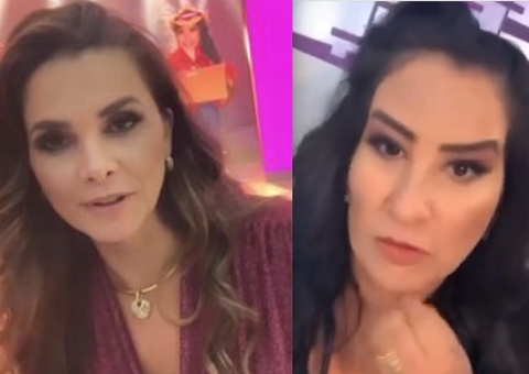 Luiza Ambiel bate boca com Fabíola Gadelha e abandona gravação de programa 