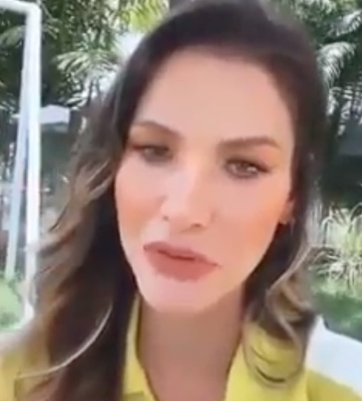 Andressa Suita retoma rotina de trabalho e revela: 'três semanas bebendo'