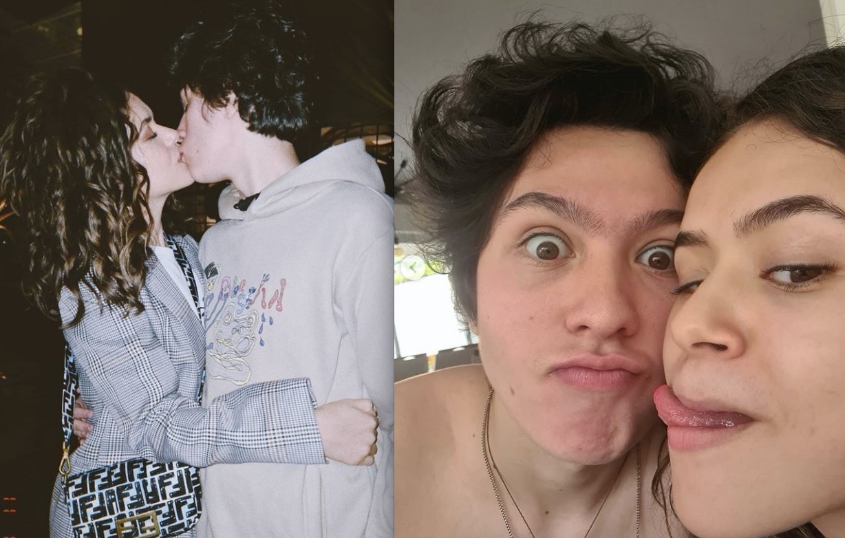 Com foto rara de beijo, Maisa comemora 3 anos de namoro: 'tudinho pra mim'