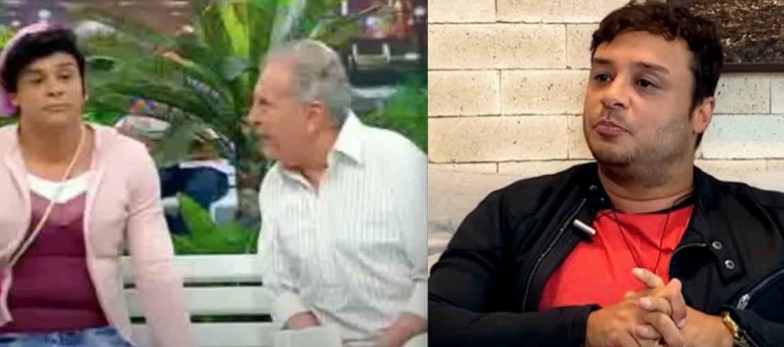 Ator de 'A Praça É Nossa' conta que vive relacionamento a três