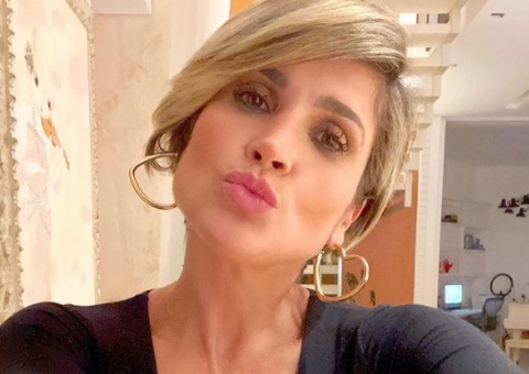 Flávia Alessandra posa com a filha e altura da caçula impressiona